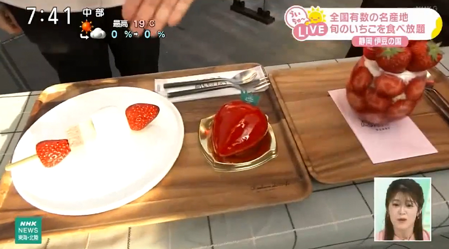 NHK静岡放送局「ウイークエンド中部」